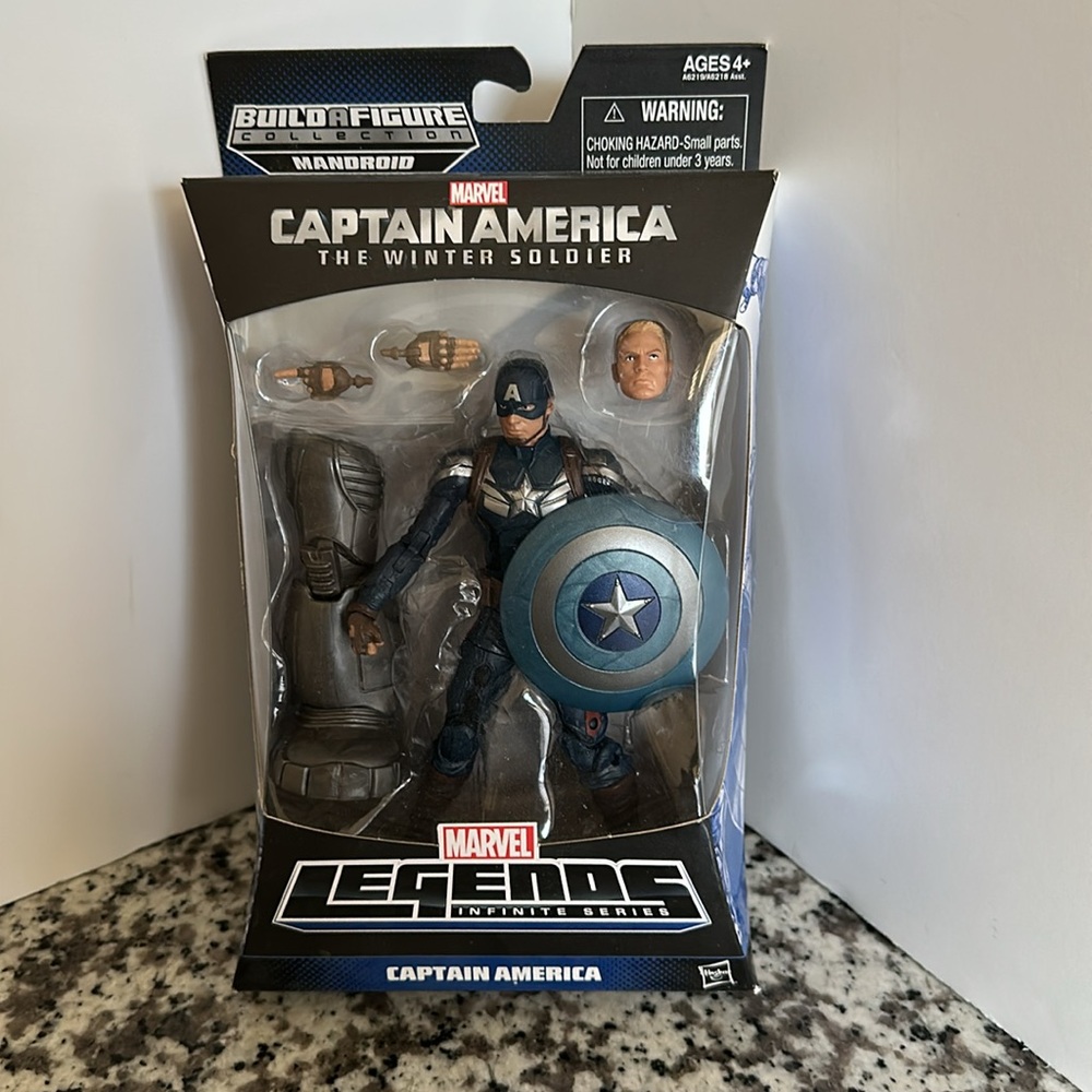 Marvel Captain America Legends Infinite Series 6” Action Figure New